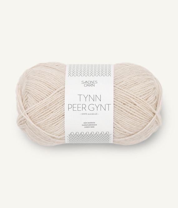 Hovedbilde Tynn Peer Gynt 2641 Natural White Melange